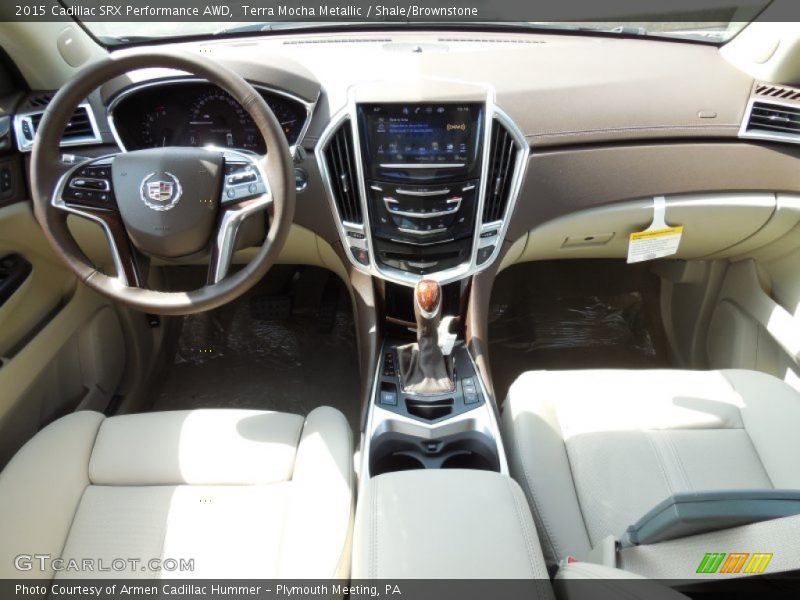 Terra Mocha Metallic / Shale/Brownstone 2015 Cadillac SRX Performance AWD