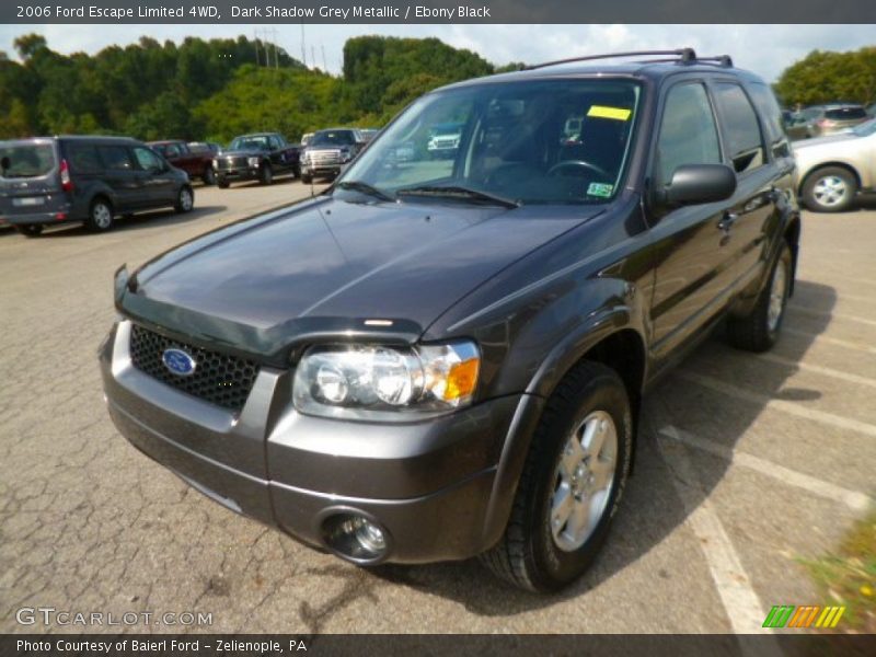 Dark Shadow Grey Metallic / Ebony Black 2006 Ford Escape Limited 4WD