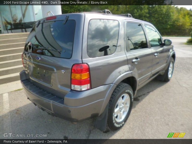 Dark Shadow Grey Metallic / Ebony Black 2006 Ford Escape Limited 4WD