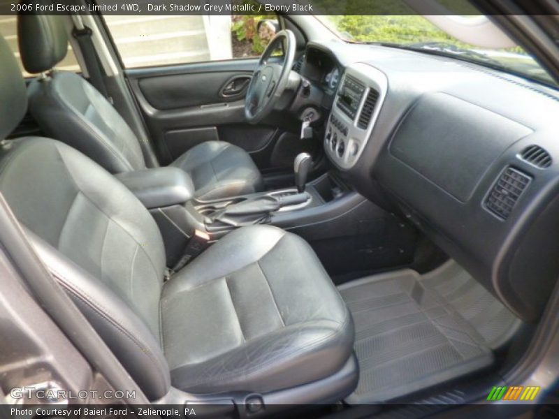 Dark Shadow Grey Metallic / Ebony Black 2006 Ford Escape Limited 4WD