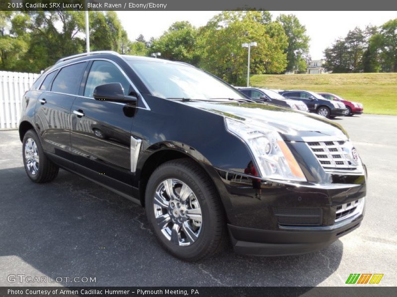 Black Raven / Ebony/Ebony 2015 Cadillac SRX Luxury