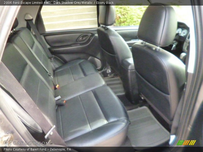 Dark Shadow Grey Metallic / Ebony Black 2006 Ford Escape Limited 4WD