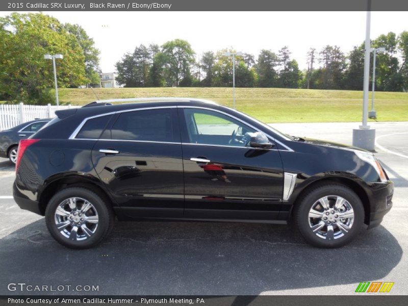 Black Raven / Ebony/Ebony 2015 Cadillac SRX Luxury