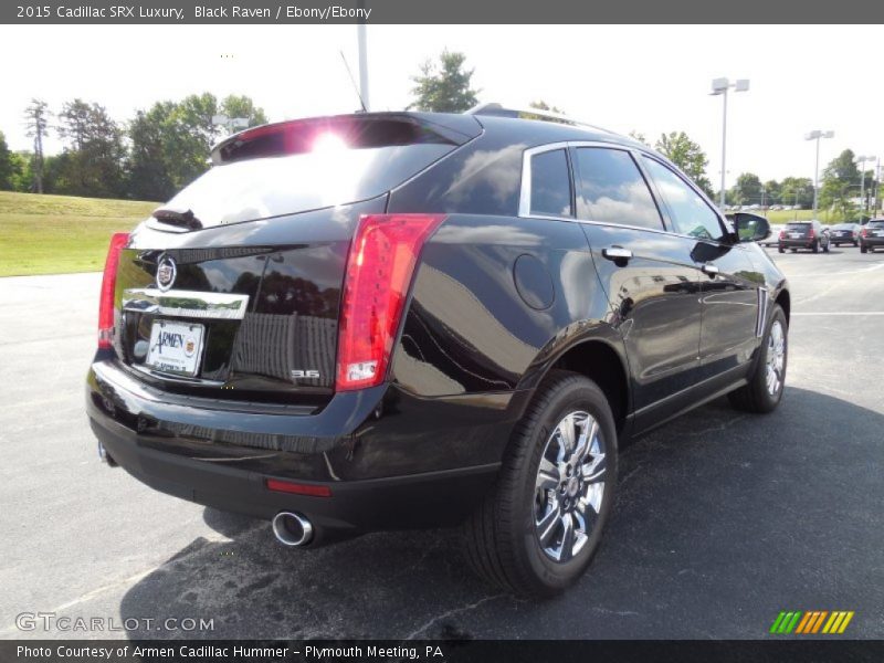Black Raven / Ebony/Ebony 2015 Cadillac SRX Luxury