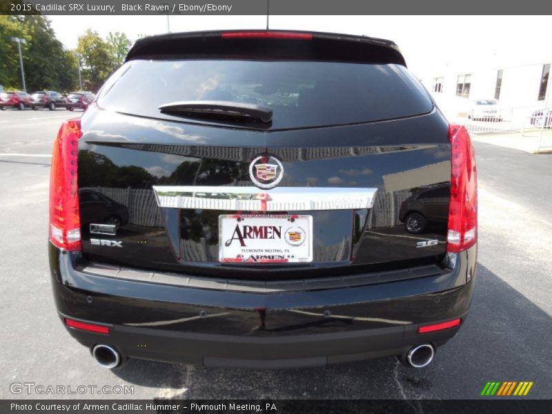 Black Raven / Ebony/Ebony 2015 Cadillac SRX Luxury