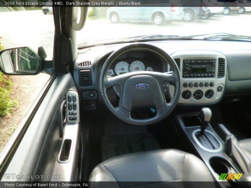 Dark Shadow Grey Metallic / Ebony Black 2006 Ford Escape Limited 4WD
