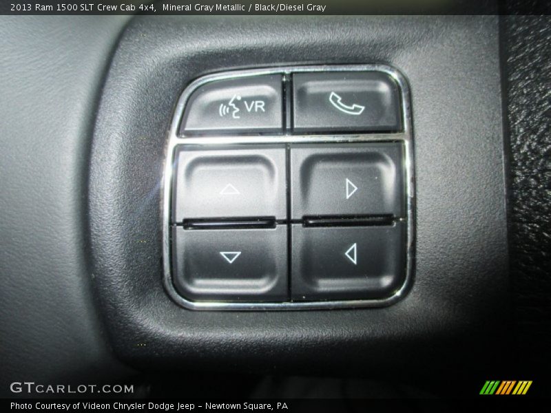 Mineral Gray Metallic / Black/Diesel Gray 2013 Ram 1500 SLT Crew Cab 4x4