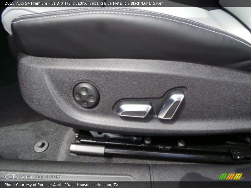 Sepang Blue Metallic / Black/Lunar Silver 2015 Audi S4 Premium Plus 3.0 TFSI quattro