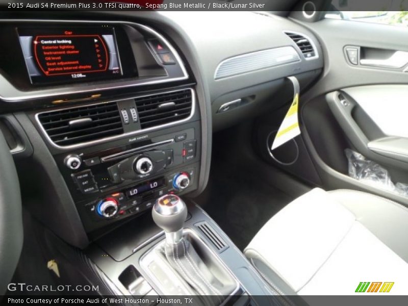 Sepang Blue Metallic / Black/Lunar Silver 2015 Audi S4 Premium Plus 3.0 TFSI quattro