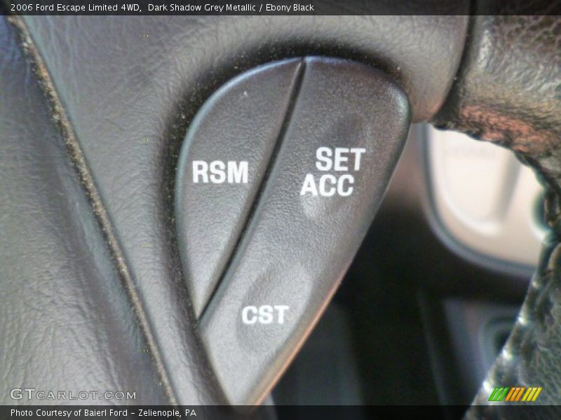 Dark Shadow Grey Metallic / Ebony Black 2006 Ford Escape Limited 4WD