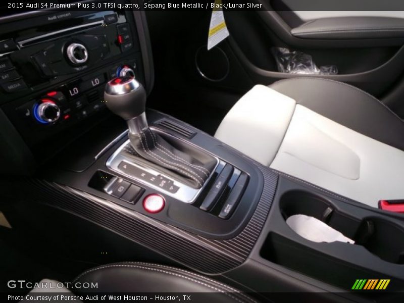Sepang Blue Metallic / Black/Lunar Silver 2015 Audi S4 Premium Plus 3.0 TFSI quattro