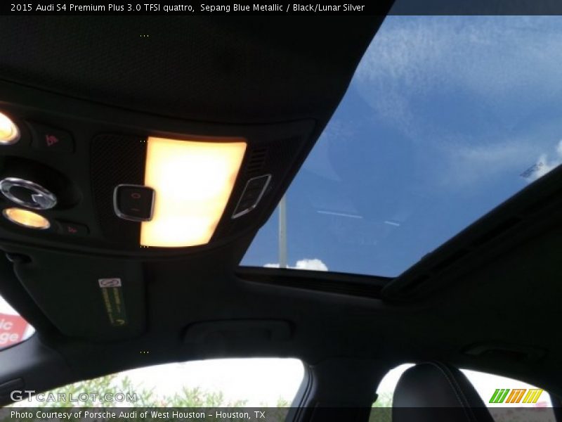 Sepang Blue Metallic / Black/Lunar Silver 2015 Audi S4 Premium Plus 3.0 TFSI quattro