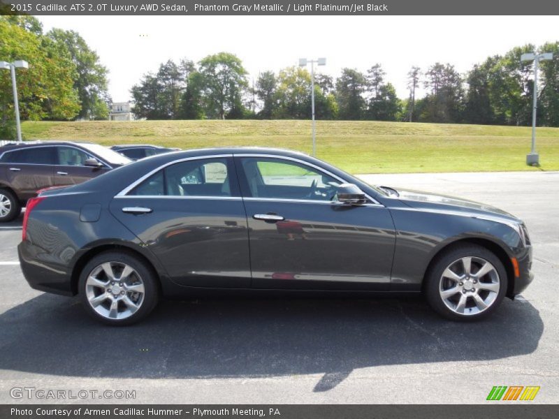  2015 ATS 2.0T Luxury AWD Sedan Phantom Gray Metallic