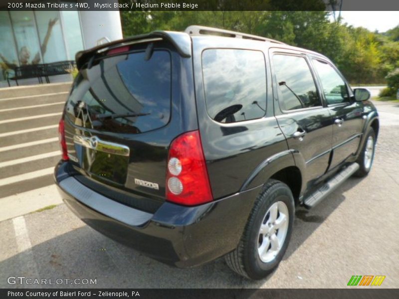 Mystic Black / Medium Pebble Beige 2005 Mazda Tribute s 4WD