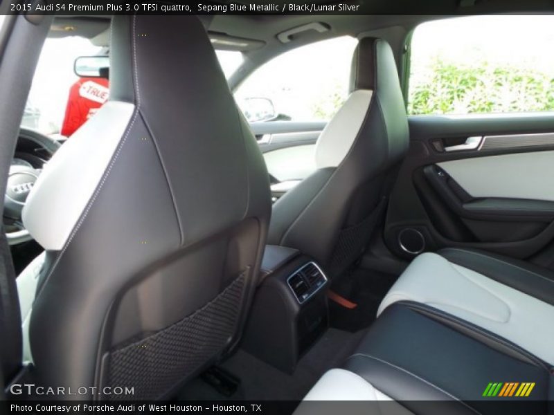 Sepang Blue Metallic / Black/Lunar Silver 2015 Audi S4 Premium Plus 3.0 TFSI quattro