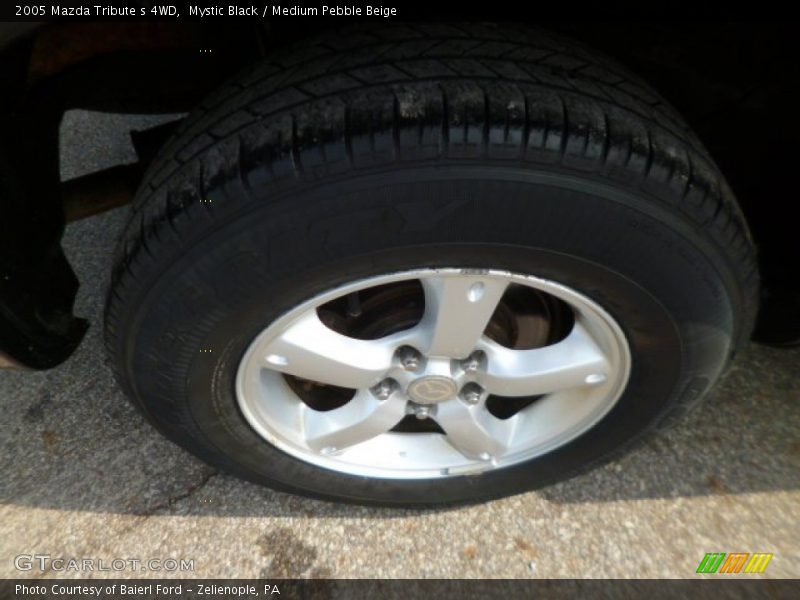 Mystic Black / Medium Pebble Beige 2005 Mazda Tribute s 4WD
