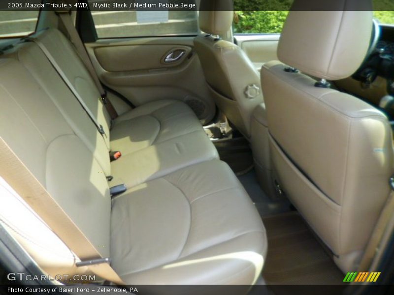 Mystic Black / Medium Pebble Beige 2005 Mazda Tribute s 4WD