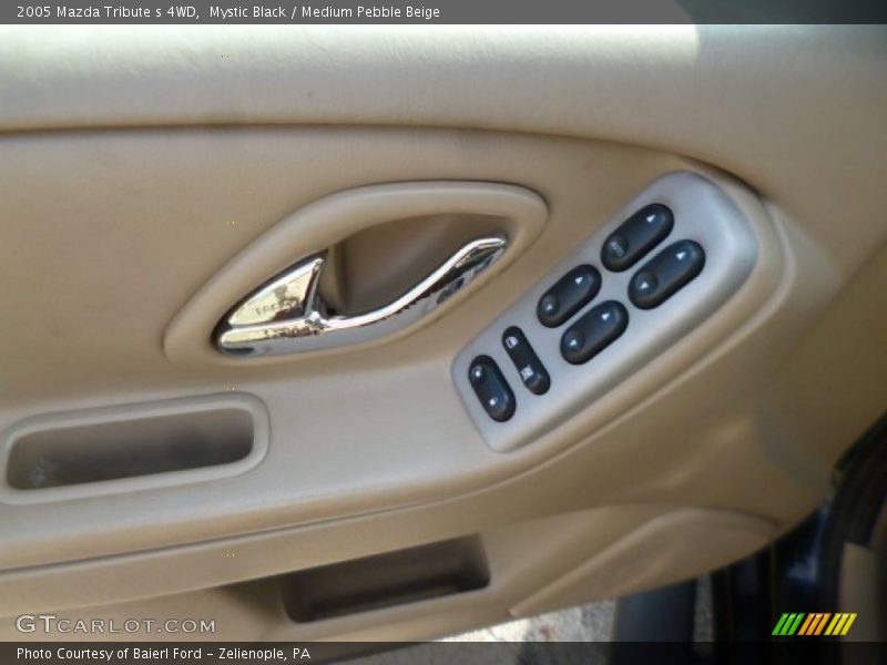 Mystic Black / Medium Pebble Beige 2005 Mazda Tribute s 4WD