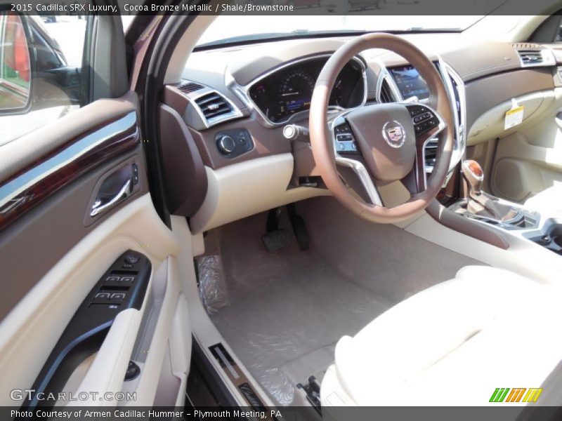 Cocoa Bronze Metallic / Shale/Brownstone 2015 Cadillac SRX Luxury