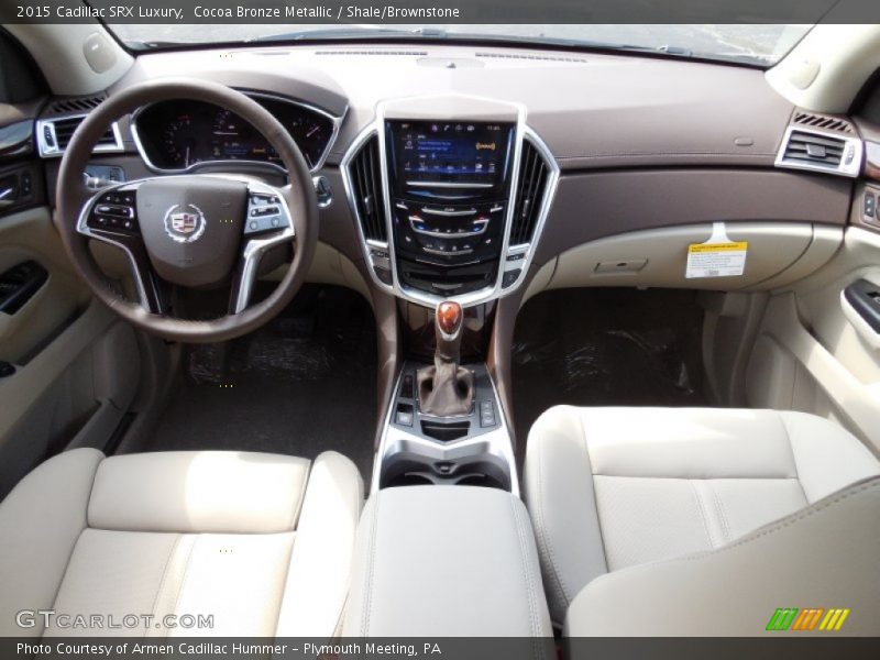 Cocoa Bronze Metallic / Shale/Brownstone 2015 Cadillac SRX Luxury