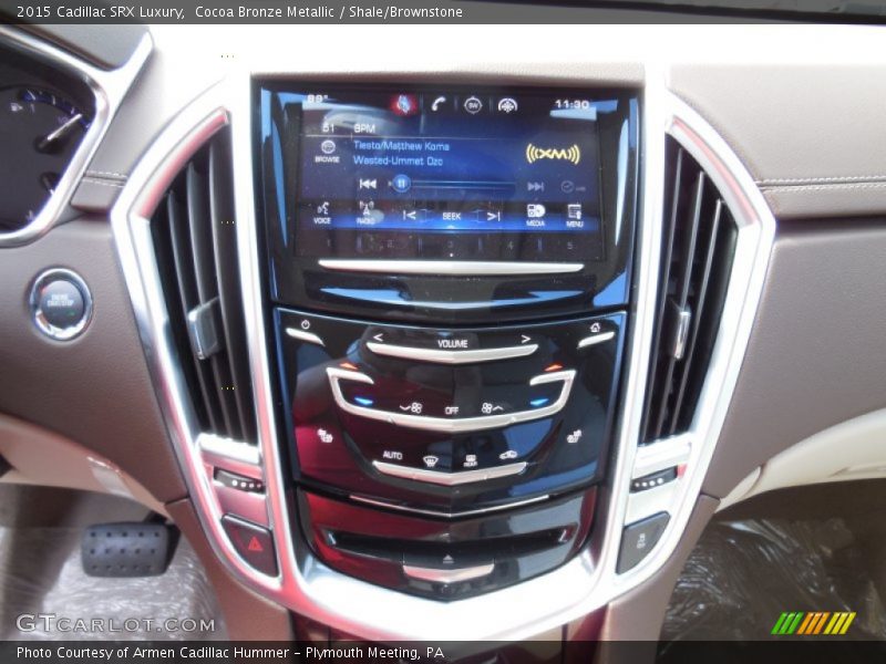 Cocoa Bronze Metallic / Shale/Brownstone 2015 Cadillac SRX Luxury