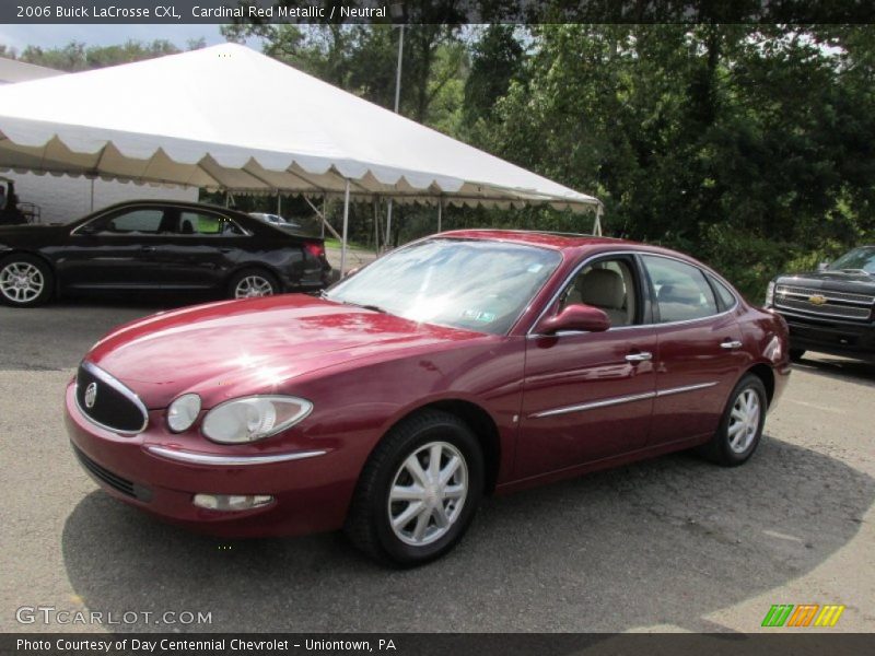 Cardinal Red Metallic / Neutral 2006 Buick LaCrosse CXL