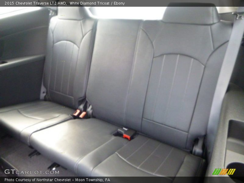 White Diamond Tricoat / Ebony 2015 Chevrolet Traverse LTZ AWD