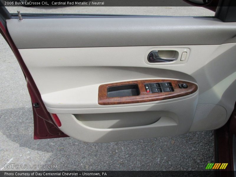 Cardinal Red Metallic / Neutral 2006 Buick LaCrosse CXL