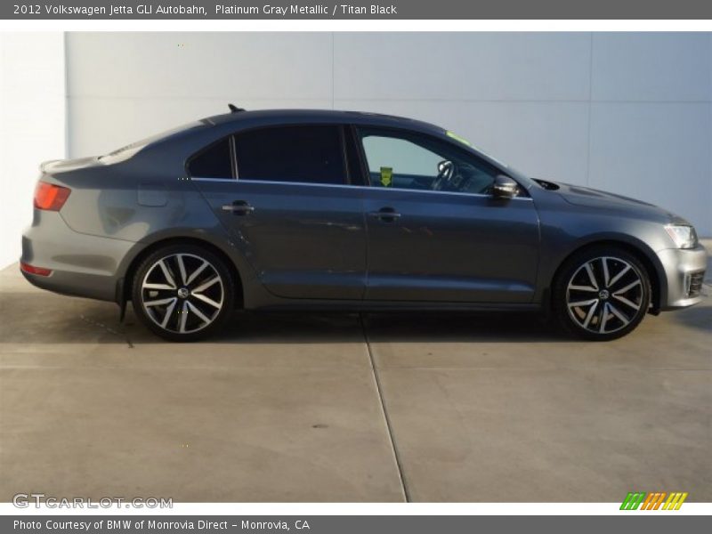 Platinum Gray Metallic / Titan Black 2012 Volkswagen Jetta GLI Autobahn