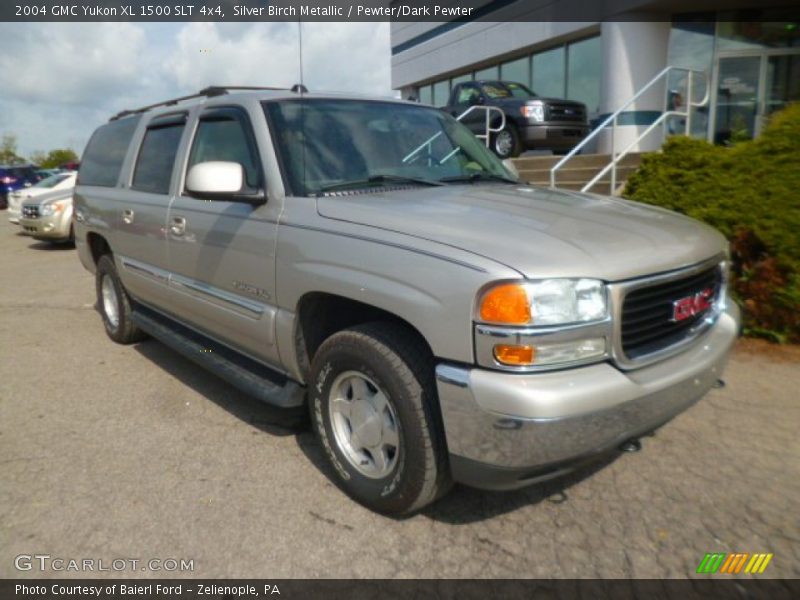 Silver Birch Metallic / Pewter/Dark Pewter 2004 GMC Yukon XL 1500 SLT 4x4