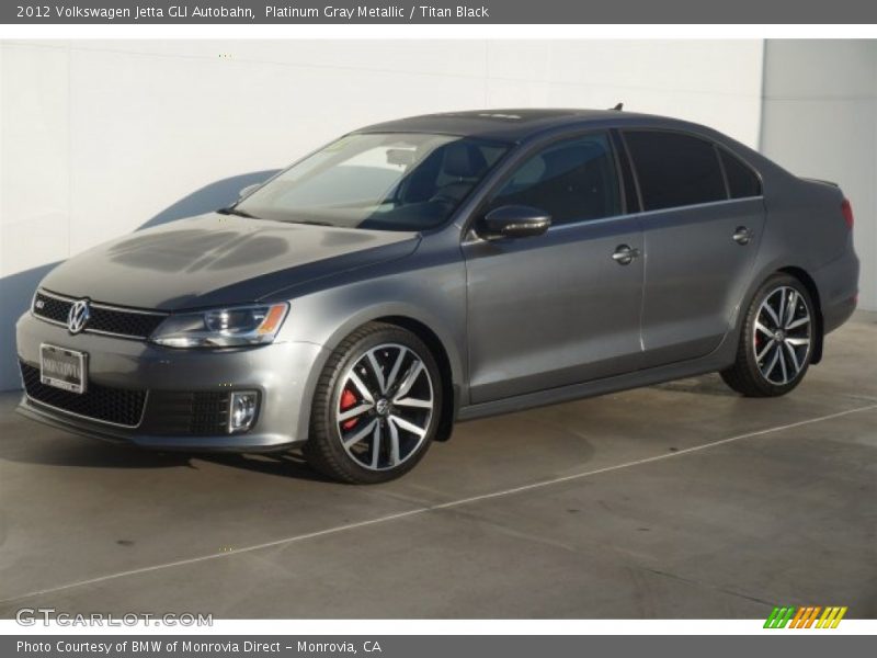 Platinum Gray Metallic / Titan Black 2012 Volkswagen Jetta GLI Autobahn