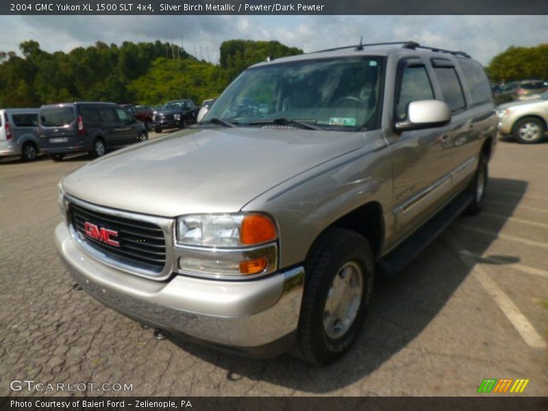 Silver Birch Metallic / Pewter/Dark Pewter 2004 GMC Yukon XL 1500 SLT 4x4