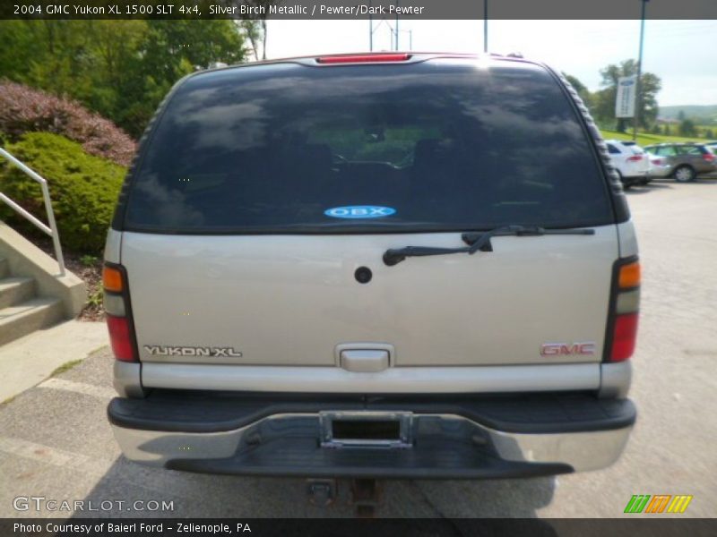 Silver Birch Metallic / Pewter/Dark Pewter 2004 GMC Yukon XL 1500 SLT 4x4