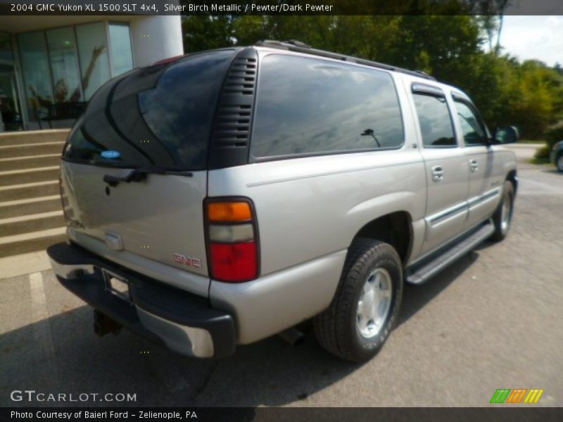 Silver Birch Metallic / Pewter/Dark Pewter 2004 GMC Yukon XL 1500 SLT 4x4