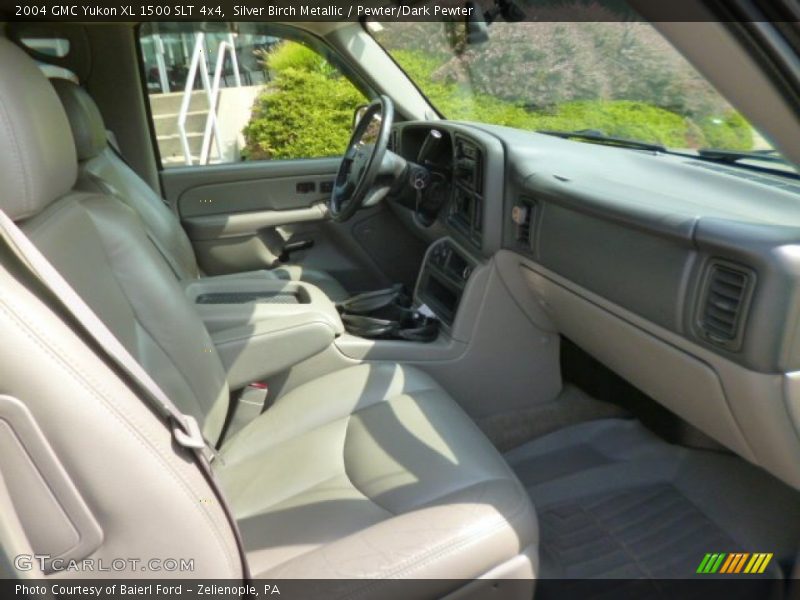 Silver Birch Metallic / Pewter/Dark Pewter 2004 GMC Yukon XL 1500 SLT 4x4