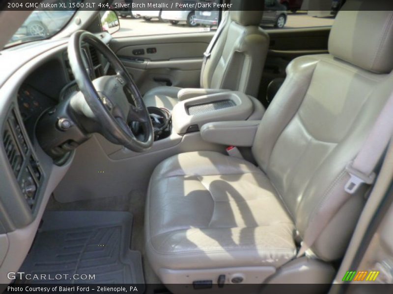 Silver Birch Metallic / Pewter/Dark Pewter 2004 GMC Yukon XL 1500 SLT 4x4
