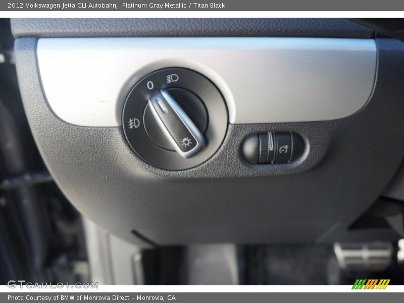 Platinum Gray Metallic / Titan Black 2012 Volkswagen Jetta GLI Autobahn
