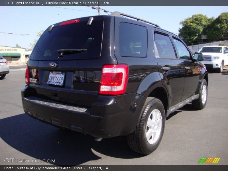 Tuxedo Black Metallic / Charcoal Black 2011 Ford Escape XLT
