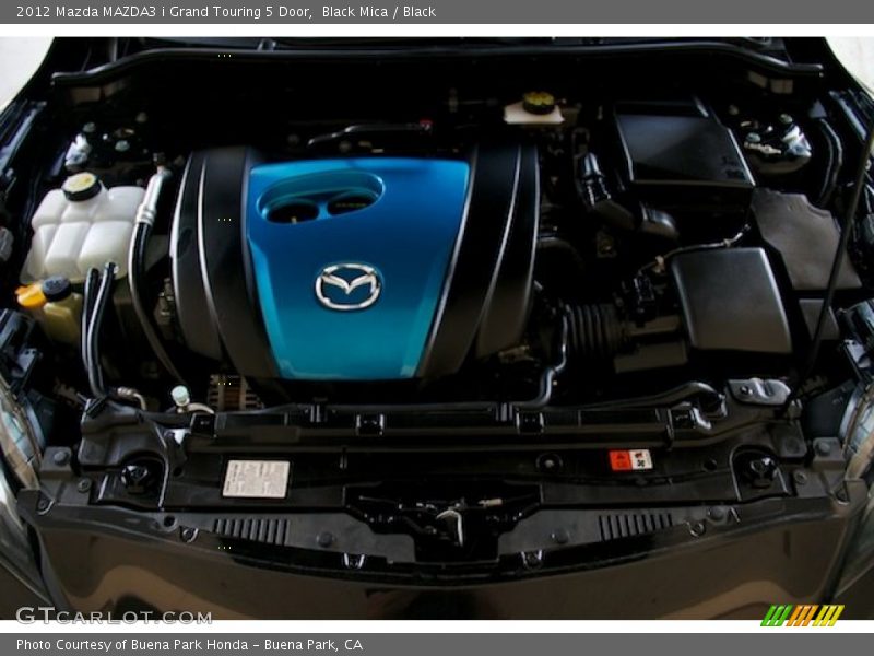 Black Mica / Black 2012 Mazda MAZDA3 i Grand Touring 5 Door