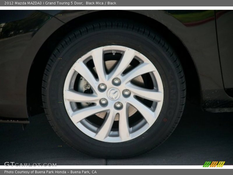 Black Mica / Black 2012 Mazda MAZDA3 i Grand Touring 5 Door