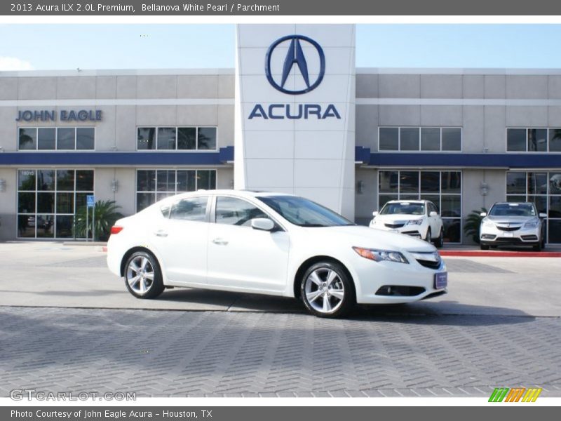 Bellanova White Pearl / Parchment 2013 Acura ILX 2.0L Premium
