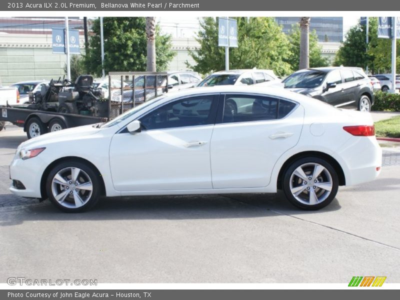 Bellanova White Pearl / Parchment 2013 Acura ILX 2.0L Premium
