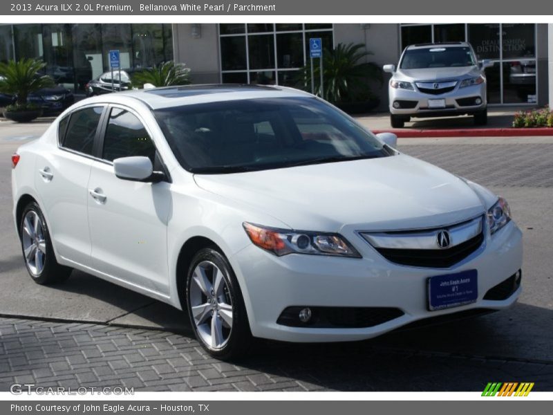 Bellanova White Pearl / Parchment 2013 Acura ILX 2.0L Premium
