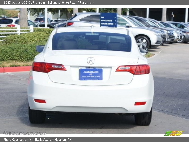 Bellanova White Pearl / Parchment 2013 Acura ILX 2.0L Premium