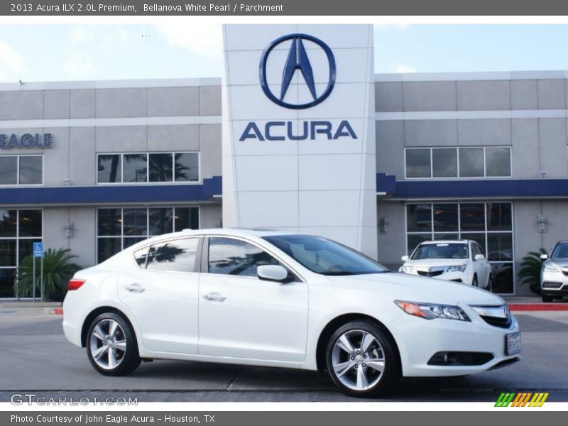 Bellanova White Pearl / Parchment 2013 Acura ILX 2.0L Premium