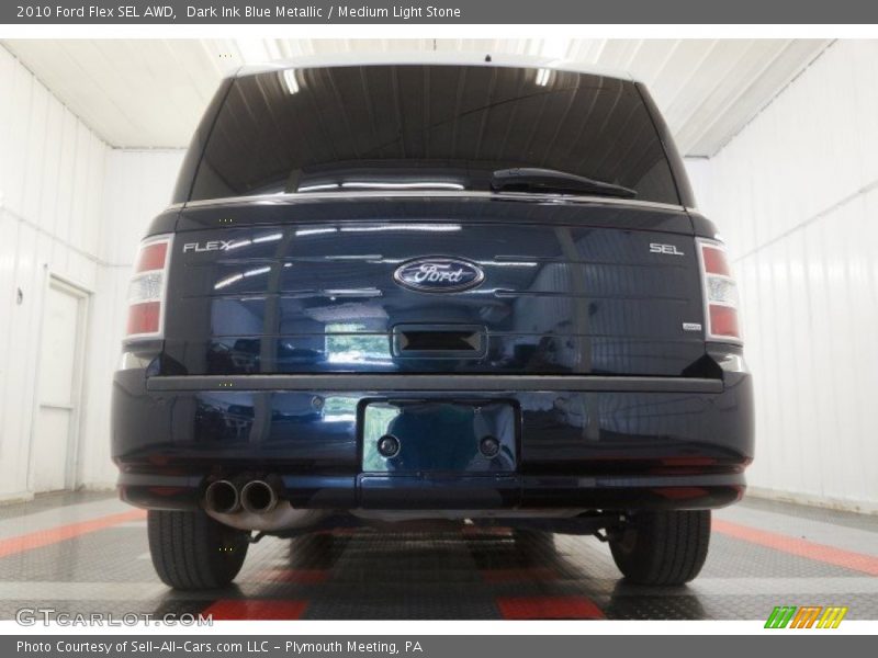 Dark Ink Blue Metallic / Medium Light Stone 2010 Ford Flex SEL AWD