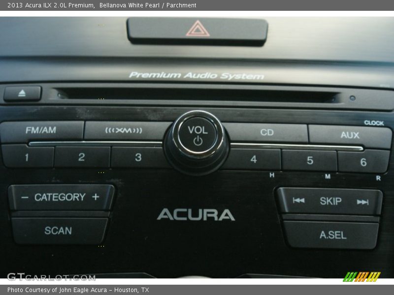 Bellanova White Pearl / Parchment 2013 Acura ILX 2.0L Premium