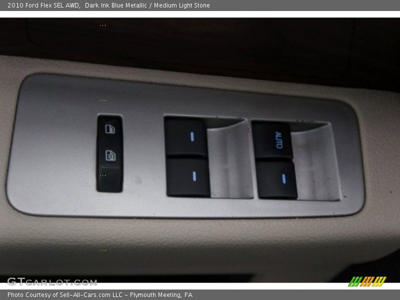 Dark Ink Blue Metallic / Medium Light Stone 2010 Ford Flex SEL AWD
