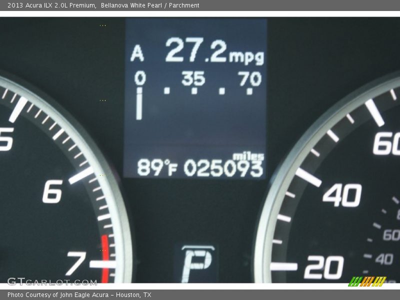 Bellanova White Pearl / Parchment 2013 Acura ILX 2.0L Premium