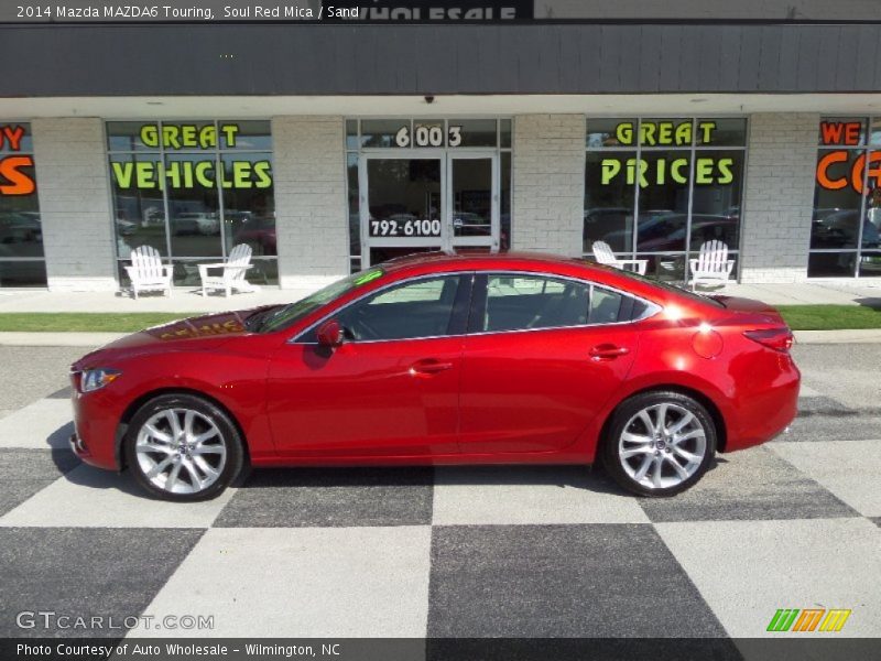Soul Red Mica / Sand 2014 Mazda MAZDA6 Touring